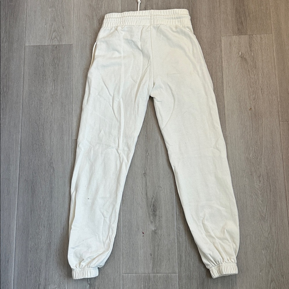 Disney 100 White Joggers with Colorful Character Panels size Xs 1 - Picture 6 of 10